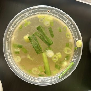 LHK Noodle Bar - soup that came with S7 Roasted Pork (Heo Quay) - Chinese Near Me - San Diego, California LHK Noodle Bar - soup that came with S7 Roasted Pork (Heo Quay) - Chinese Near Me - San Diego, California