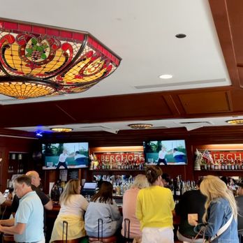 Berghoff Cafe - customers at the bar - German Near Me - Chicago, Illinois