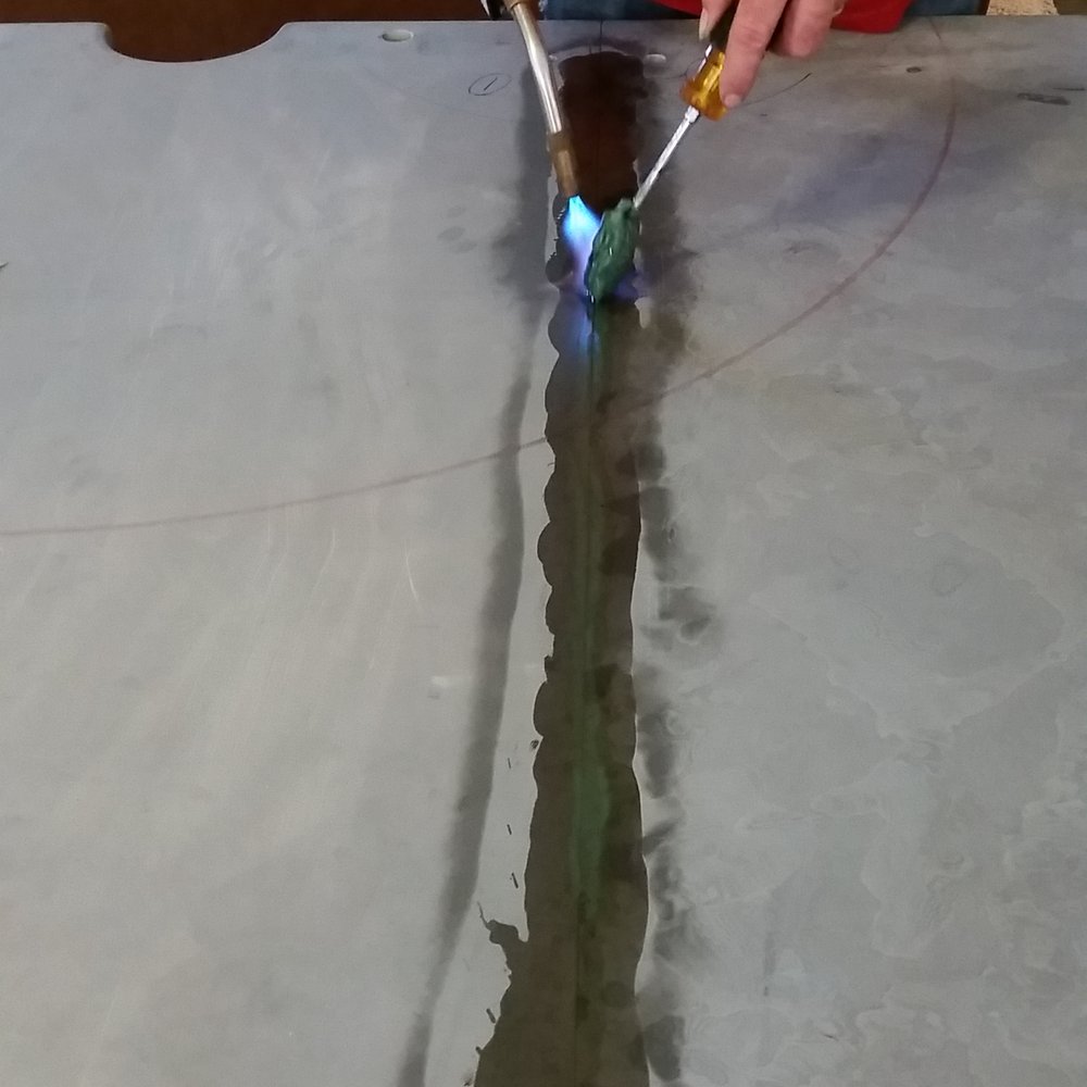 Billiard TEK - Beeswax to fill the seams in the slate - Pool & Billiards Near Me
