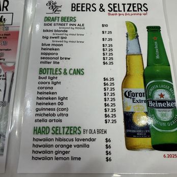 Side Street Inn - Beer list - Sports Bars Near Me - Honolulu, Hawaii Side Street Inn - Beer list - Sports Bars Near Me - Honolulu, Hawaii