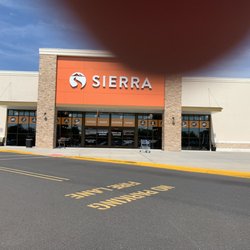 Sierra Trading Post - The outside of the store - please excuse my finger!