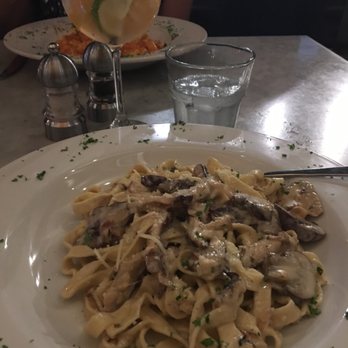 Bocca Osteria - Fettuccine with mushrooms and truffle cream sauce - Italian Near Me - Cooperstown, New York
