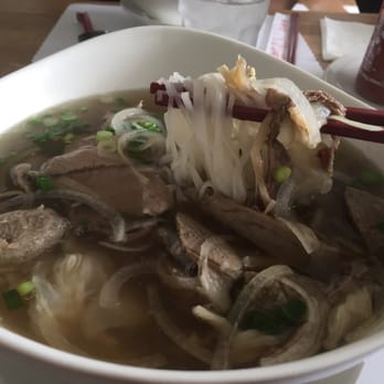 Pho Avenue - Pho dac biet (#11: meat balls+round steak+flank+tendon+tripe+brisket). $9.75 for large! - Vietnamese Near Me - Mountain View, California Pho Avenue - Pho dac biet (#11: meat balls+round steak+flank+tendon+tripe+brisket). $9.75 for large! - Vietnamese Near Me - Mountain View, California