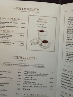 Menu photo 2 Angelina Paris, 75