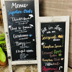 What's the Buzz Coffee - Chalkboard Menu