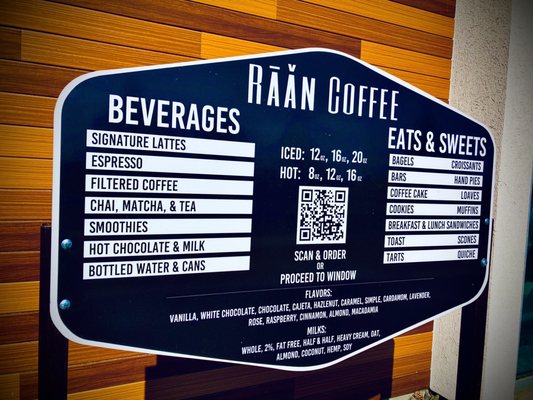 Menu photo 1 Raan Coffee Pasco, WA Menu photo 1 Raan Coffee Pasco, WA