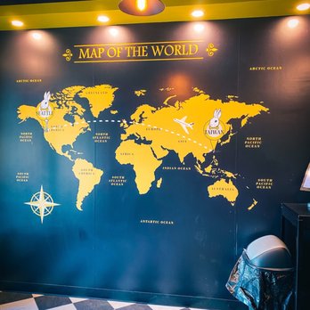 Rabbit Rabbit Tea - Map of the world - Bubble Tea Near Me - Seattle, Washington Rabbit Rabbit Tea - Map of the world - Bubble Tea Near Me - Seattle, Washington