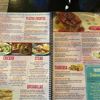 La Fiesta Mexican Cocina Ormond Beach - La Fiesta , partial Menu . - Mexican Near Me - Ormond Beach, Florida