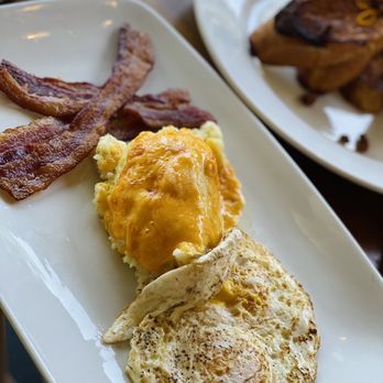 Orsay - part of the brunch plateau, not shown is the biscuits and gravy. - French Near Me - Jacksonville, Florida Orsay - part of the brunch plateau, not shown is the biscuits and gravy. - French Near Me - Jacksonville, Florida