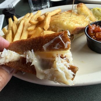 Lowell's Restaurant - Dungeness Crab Melt - American Near Me - Seattle, Washington Lowell's Restaurant - Dungeness Crab Melt - American Near Me - Seattle, Washington
