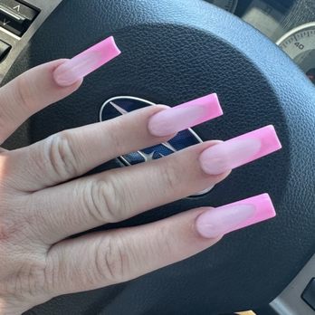 LifeStyle Nails and Spa - Pink frenchies - Nail Salons Near Me - Glendale, Arizona LifeStyle Nails and Spa - Pink frenchies - Nail Salons Near Me - Glendale, Arizona