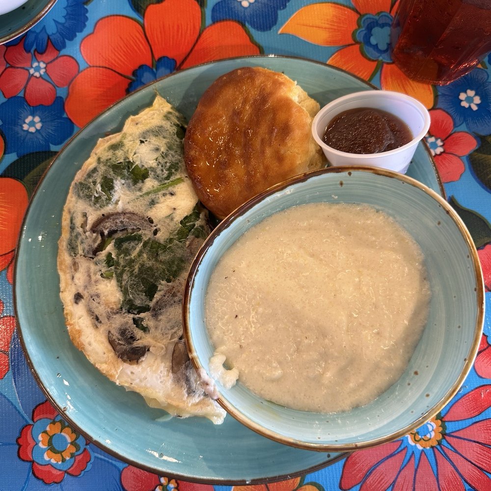 Flying Biscuit Cafe - Hollywood Omelette - Breakfast & Brunch Near Me - Mobile, Alabama Flying Biscuit Cafe - Hollywood Omelette - Breakfast & Brunch Near Me - Mobile, Alabama