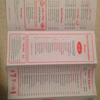 Peking Palace - Back of menu - Chinese Near Me - Commerce, Georgia Peking Palace - Back of menu - Chinese Near Me - Commerce, Georgia