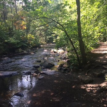 Hacklebarney State Park - Stream along red route - Parks Near Me - Long Valley, New Jersey Hacklebarney State Park - Stream along red route - Parks Near Me - Long Valley, New Jersey