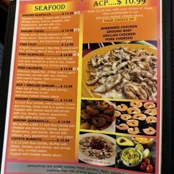 Casa Marina - Menu - Mexican Near Me - Sparta, Tennessee Casa Marina - Menu - Mexican Near Me - Sparta, Tennessee