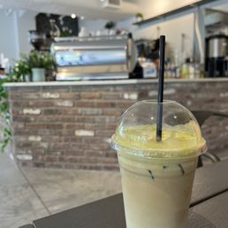 pistachio latte