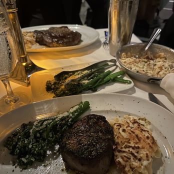 Mastro's Steakhouse - Filet 8oz, Ribeye 23oz, White Cheddar Lobster Mac & Cheese, broccolini - Steakhouses Near Me - San Francisco, California Mastro's Steakhouse - Filet 8oz, Ribeye 23oz, White Cheddar Lobster Mac & Cheese, broccolini - Steakhouses Near Me - San Francisco, California