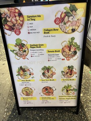 Menu photo 3 Big Way Hot Pot Vancouver, BC