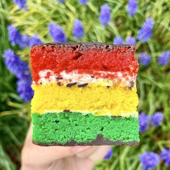 Sweet Karma Desserts - Cannoli Cream Rainbow Cookie ~ this was GF too! - Desserts Near Me - Plainview, New York Sweet Karma Desserts - Cannoli Cream Rainbow Cookie ~ this was GF too! - Desserts Near Me - Plainview, New York