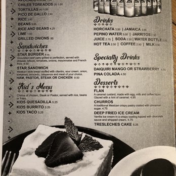 Taqueria La Estrella - Menu - Mexican Near Me - Milford, Massachusetts Taqueria La Estrella - Menu - Mexican Near Me - Milford, Massachusetts