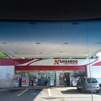 Kangaroo Express - the front of a gas station - Gas Stations Near Me - Greenville, South Carolina