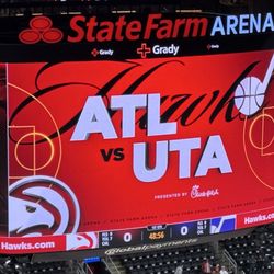 State Farm Arena - Hawks vs Jazz tonite