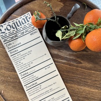Loquat - Menu - Bakeries Near Me - San Francisco, California Loquat - Menu - Bakeries Near Me - San Francisco, California