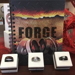 Blohm Jewelers - Gents Forge Rings at Blohm Jewelers