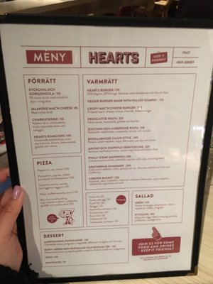 Menu photo 1 Hearts Stockholm, AB