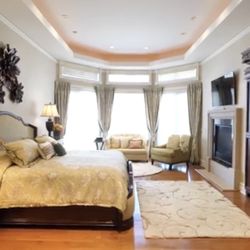 Patricia Interiors - Master bedroom design