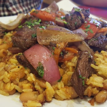 Inca's Peruvian Grill - Tacu Tacu con Lomo Saltado al Jugo - Peruvian Near Me - Upland, California Inca's Peruvian Grill - Tacu Tacu con Lomo Saltado al Jugo - Peruvian Near Me - Upland, California