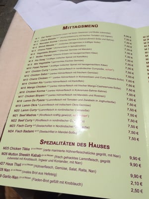 Menu photo 1 Masala Holzkirchen, BY