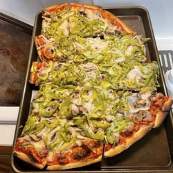 Wowsa! Is there anything else on this pizza? WTF