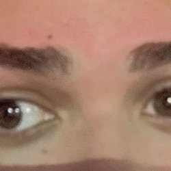Sele Eyebrow Threading - Two different shapes and cut so wrong
