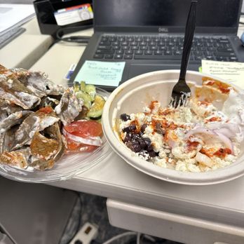 The Simple Greek - No chicken in my Grilled Lemon Chicken Bowl. I added the gyros as extra, no chicken. - Greek Near Me - New Orleans, Louisiana The Simple Greek - No chicken in my Grilled Lemon Chicken Bowl. I added the gyros as extra, no chicken. - Greek Near Me - New Orleans, Louisiana
