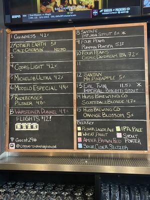 Menu photo 2 Copper State Taphouse Mesa, AZ