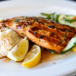 Food & Friends - Bourbon Salmon