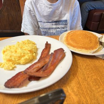 The Original Pancake House - Bacon, eggs, and 3 buttermilk pancakes - Breakfast & Brunch Near Me - Edina, Minnesota