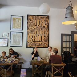 Sun in My Belly - Sun in my Belly Sign (families enjoying brunch)
