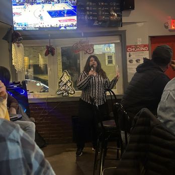 The Jacket Bar - Comedian Jen S (me) hosting comedy night - Breweries Near Me - Mineola, New York The Jacket Bar - Comedian Jen S (me) hosting comedy night - Breweries Near Me - Mineola, New York