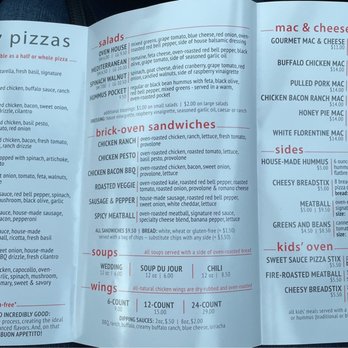 The Oven Pizza - Menu - Pizza Near Me - Wexford, Pennsylvania
