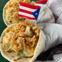 Vidal's Grill Tu Sabor Boricua - Tacos de Pollo Estilo Cantinflas / Chicken Tacos Cantinflas Style