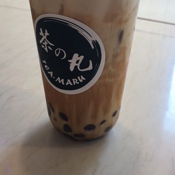 Tea Maru - Maru Milk with Boba (L) $5.25. It isn't too large compared to other tea shops with similar price. - Bubble Tea Near Me - San Gabriel, California Tea Maru - Maru Milk with Boba (L) $5.25. It isn't too large compared to other tea shops with similar price. - Bubble Tea Near Me - San Gabriel, California