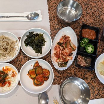 Young Dong Tofu - Banchan - Korean Near Me - Arcadia, California
