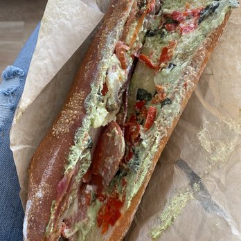 Panera Bread - Supposed to be the new Goddess Caprese Melt. - Salad Near Me - Blaine, Minnesota