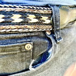 The Shopp - Horse hair belts popular in the south. A rare find in Portland!