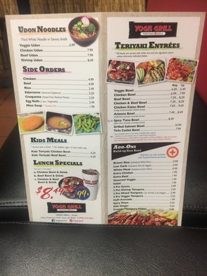 Menu photo 2 Yogis Grill Yuma, AZ Menu photo 2 Yogis Grill Yuma, AZ