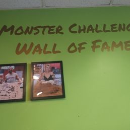 Ria did their Monster challenge. Wow!! It's huge!