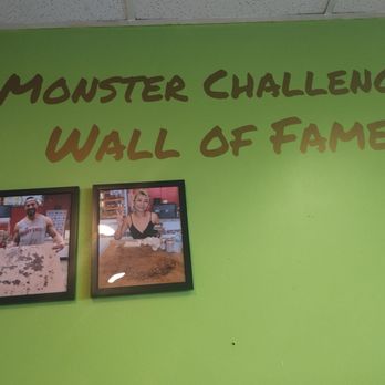 Pizza Crush - Ria did their Monster challenge. Wow!! It's huge! - Pizza Near Me - Pomona, California