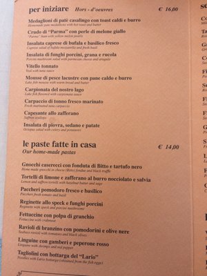 Menu photo 4 Trattoria Del Vapore Cernobbio, CO Menu photo 4 Trattoria Del Vapore Cernobbio, CO